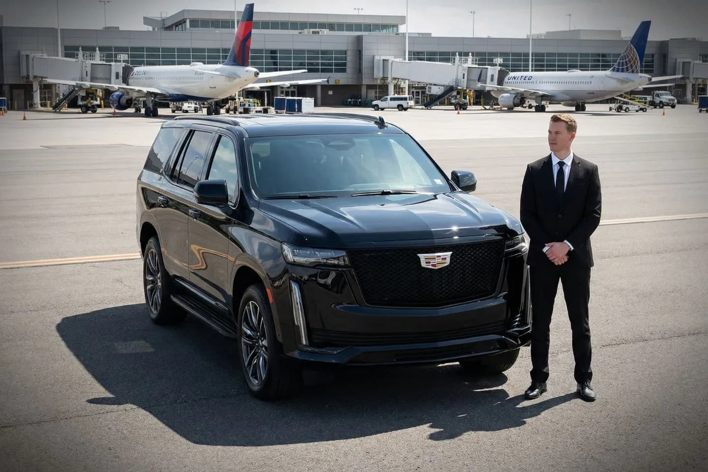 Billings Logan International (BIL) Airport Car Service Executive Mercedes Benz Sprinter van for group transfer from BIL airport to Red Lodge Mountain and the Beartooth Highway