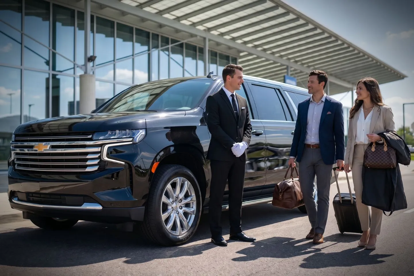 Cincinnati/Northern Kentucky International (CVG) Airport Car Service Sprinter van for group transfers from Cincinnati Airport to Paycor Stadium on Bengals game day