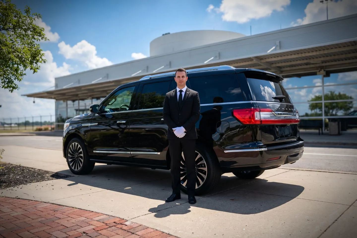 Rickenbacker International (LCK) Airport Car Service Premium SUV ready for LCK airport pickup near Columbus and Allegiant Air arrivals