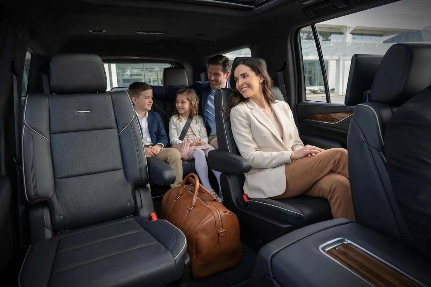 Greenville-Spartanburg International (GSP) Airport Car Service Mercedes Benz S Class offering GSP airport transportation to downtown Greenville and Falls Park on the Reedy