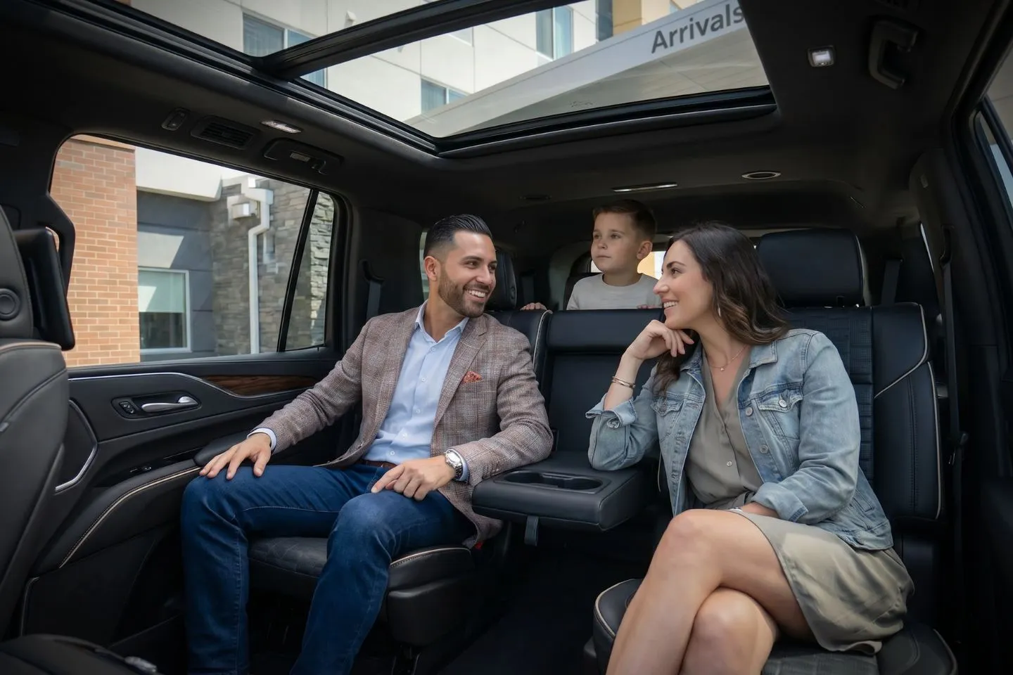 Aberdeen Regional (ABR) Airport Car Service Mercedes Benz S Class offering Aberdeen ABR airport transportation to Sanford Aberdeen and Avera St Lukes Hospital