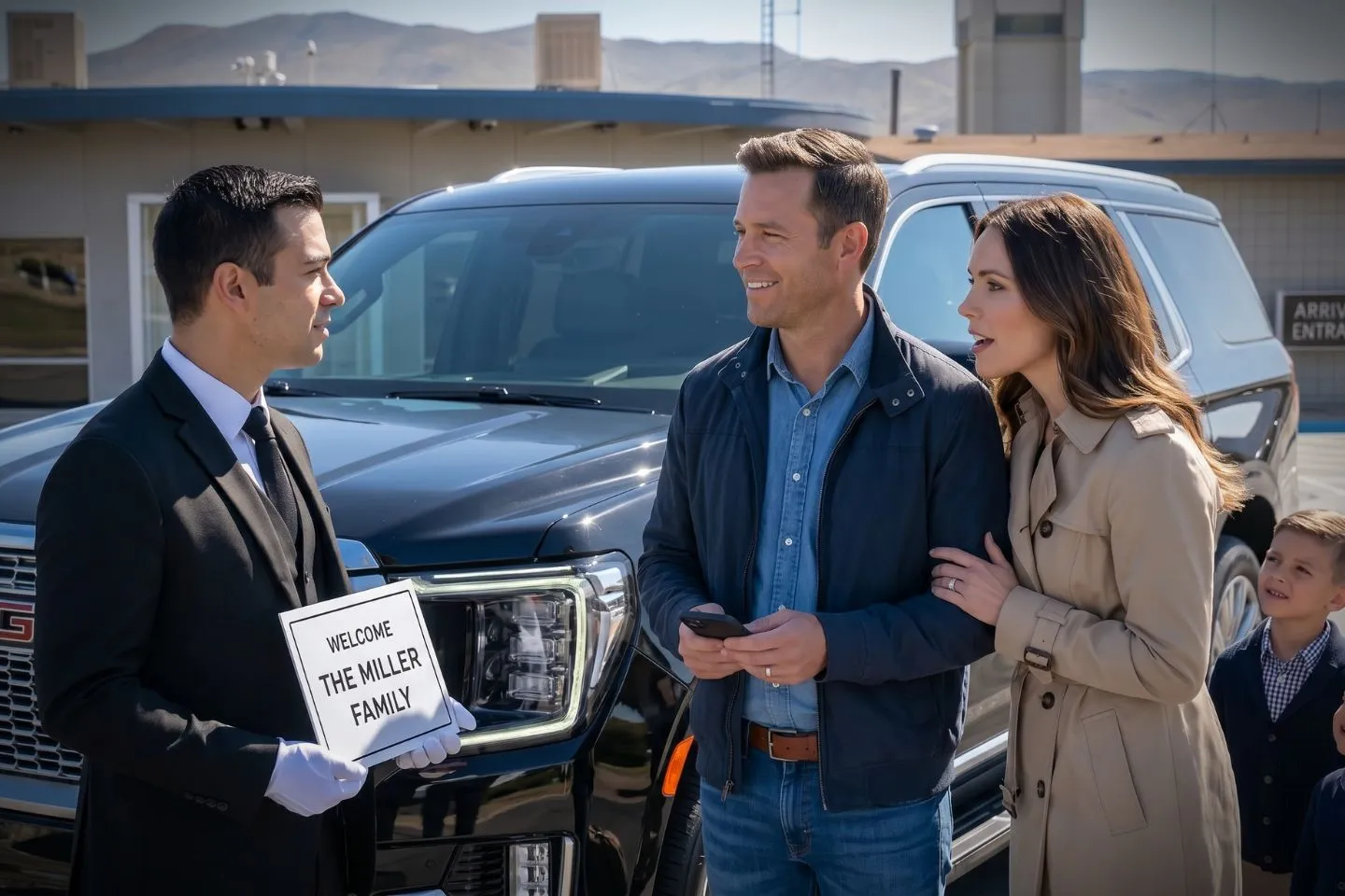 Carson City (CXP) Airport Car Service Premium Cadillac Escalade providing Carson City CXP airport car service to the Nevada State Capitol and downtown Carson City