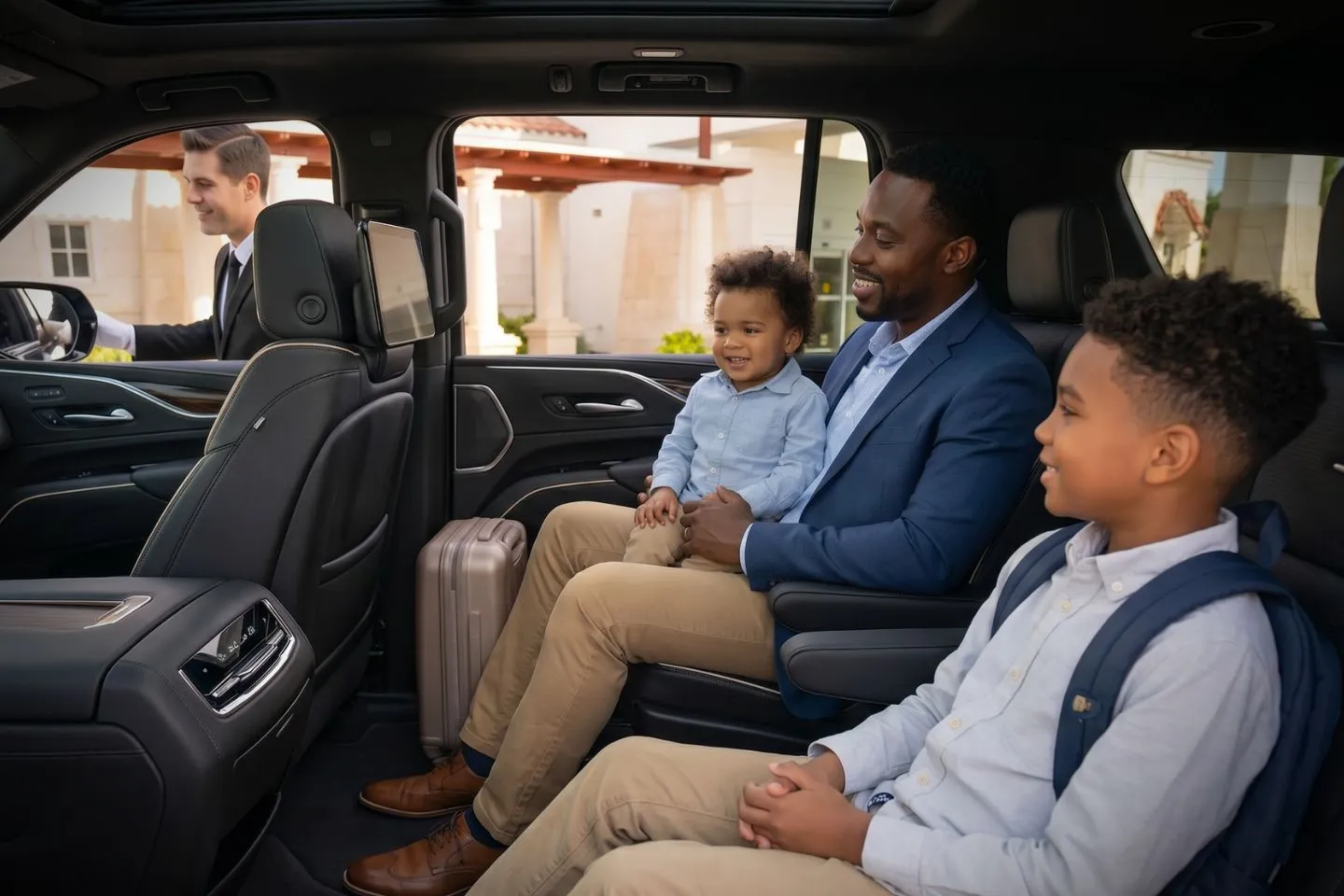 Brunswick Golden Isles (BQK) Airport Car Service Mercedes Benz S Class offering Brunswick BQK airport transportation to The Cloister at Sea Island Forbes Five Star
