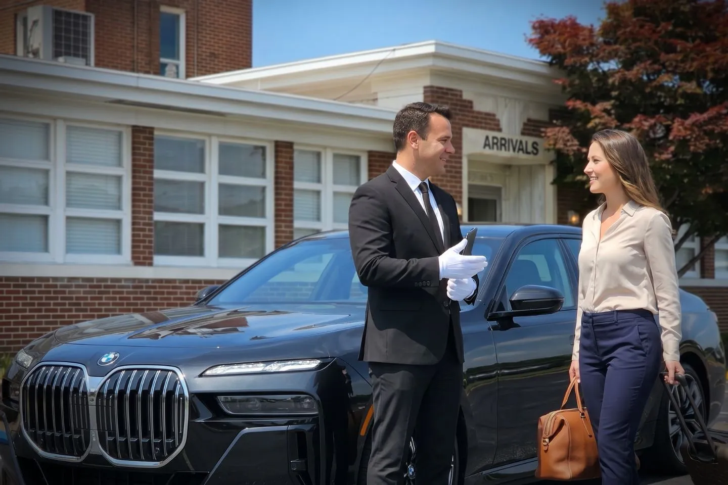 Gainesville Lee Gilmer Memorial (GVL) Airport Car Service Mercedes Benz S Class offering Gainesville GVL airport transportation to downtown Gainesville and Brenau University