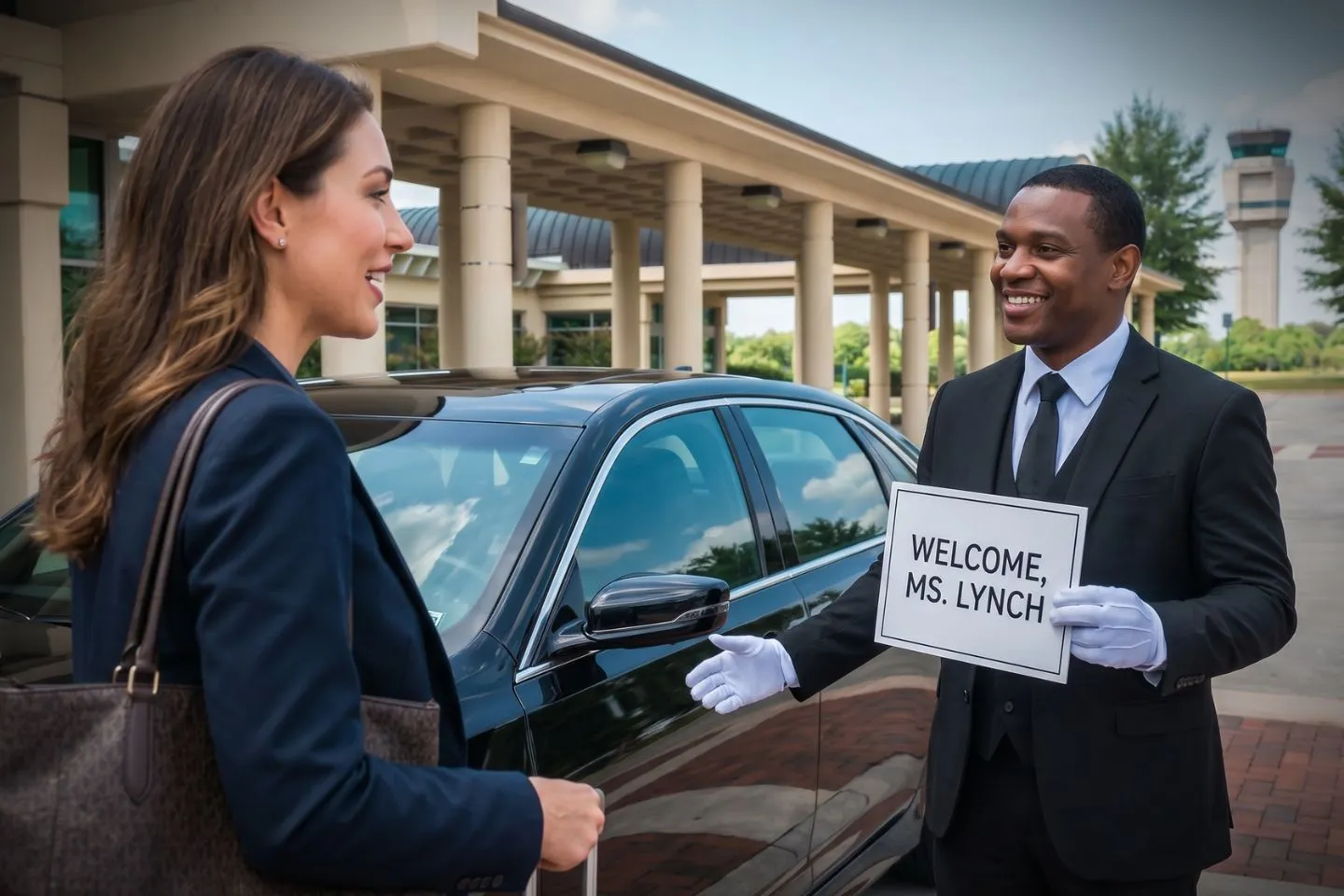 Middle Georgia Regional (MCN) Airport Car Service Mercedes Benz S Class offering Macon MCN airport transportation to the Allman Brothers Band Museum at the Big House