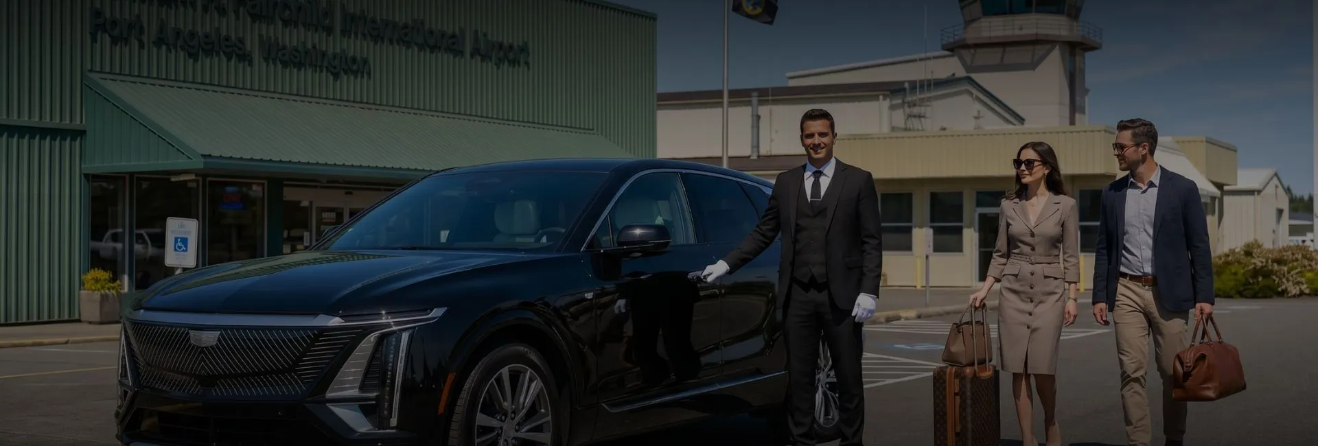 William R Fairchild (CLM) Airport Car Service William R Fairchild (CLM) Airport Car Service