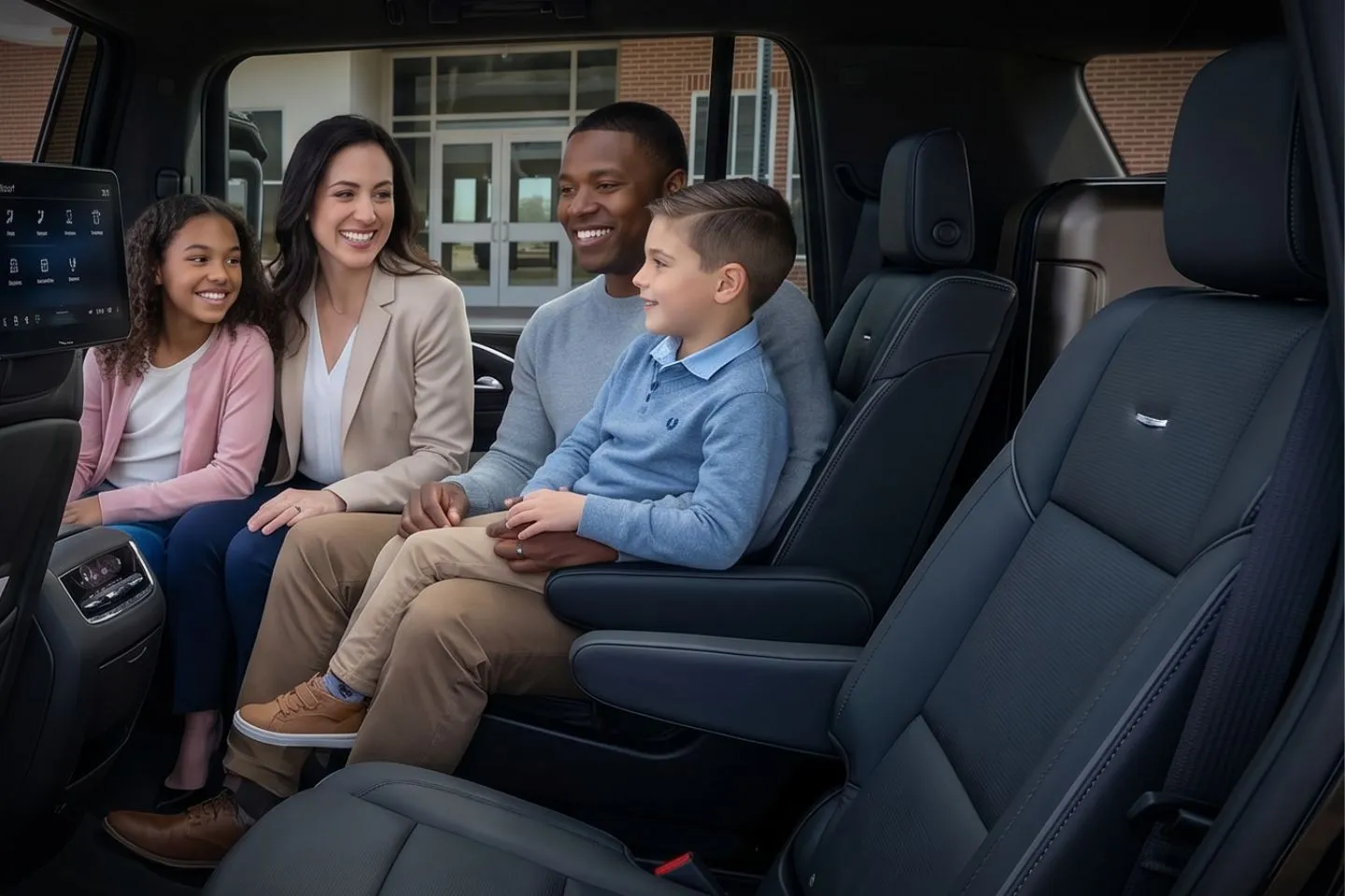 Perry Houston County (PXE) Airport Car Service Executive Mercedes Benz Sprinter van for corporate group transfer from PXE airport to Houston County corporate corridor
