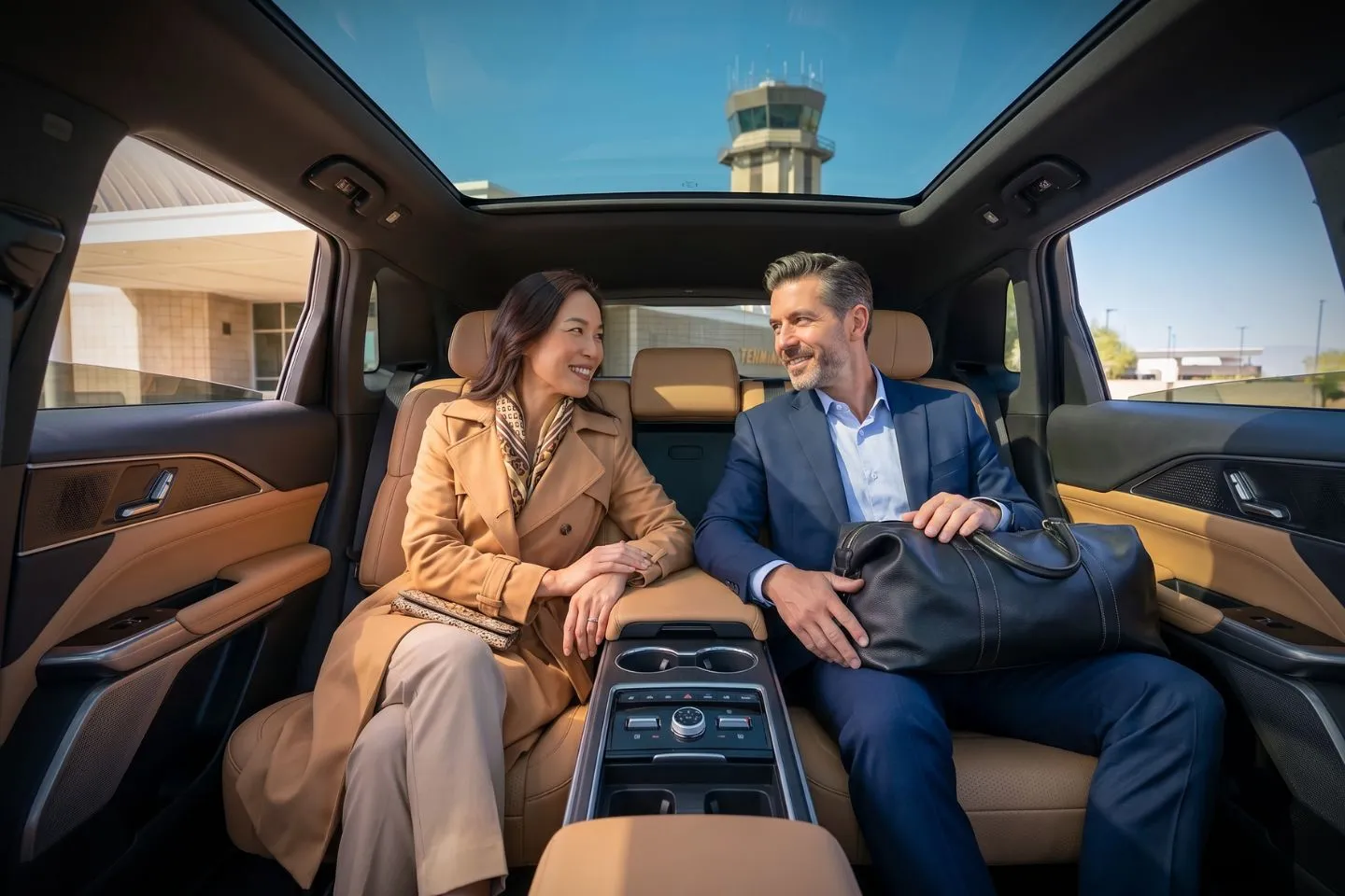 Lake Havasu City (HII) Airport Car Service Mercedes Benz S Class offering Lake Havasu HII airport transportation to Lake Havasu boat tours and Copper Canyon
