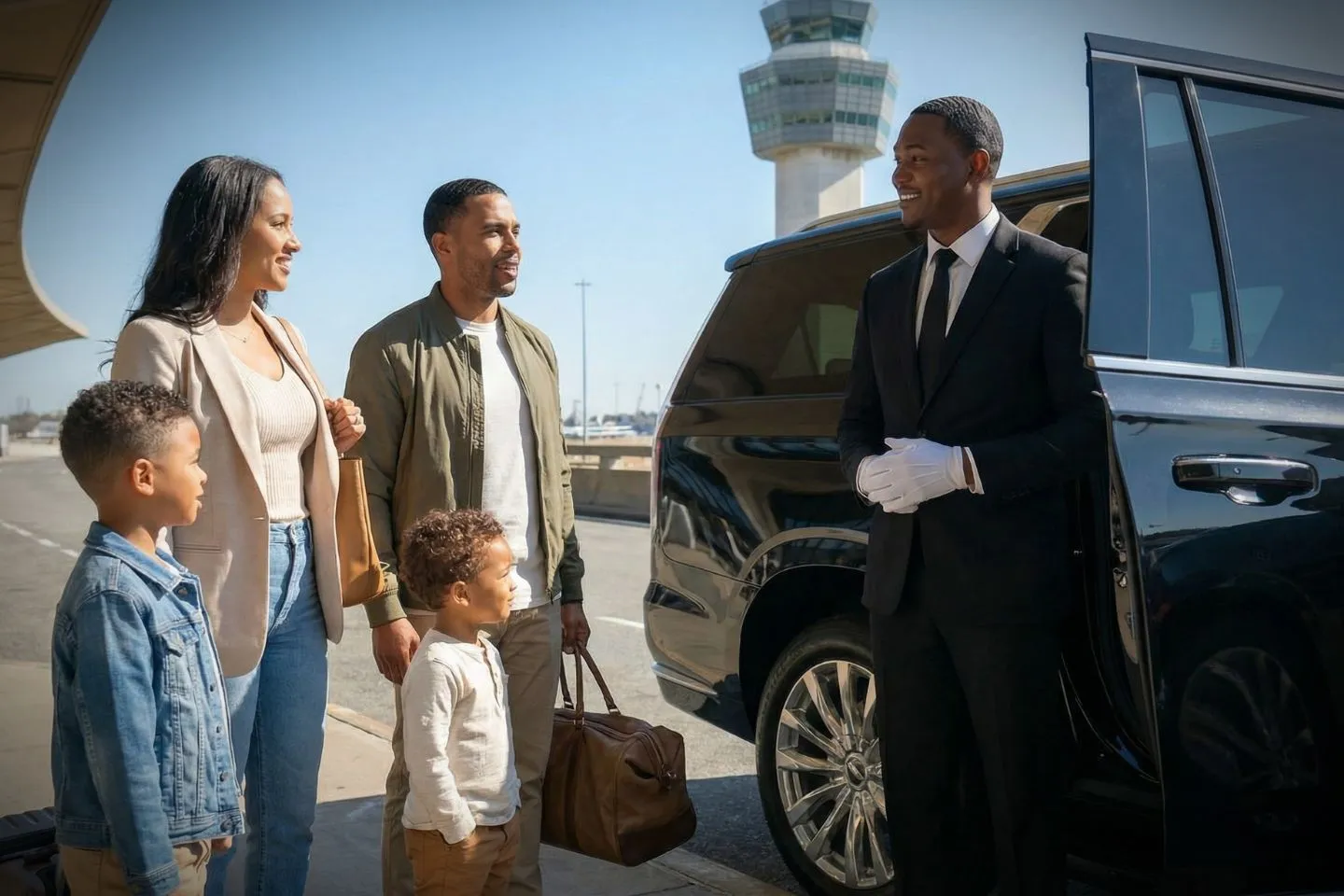 Linden Airport (LDJ) Airport Car Service Premium Cadillac Escalade providing Linden LDJ airport car service to Newark NJ and downtown Manhattan