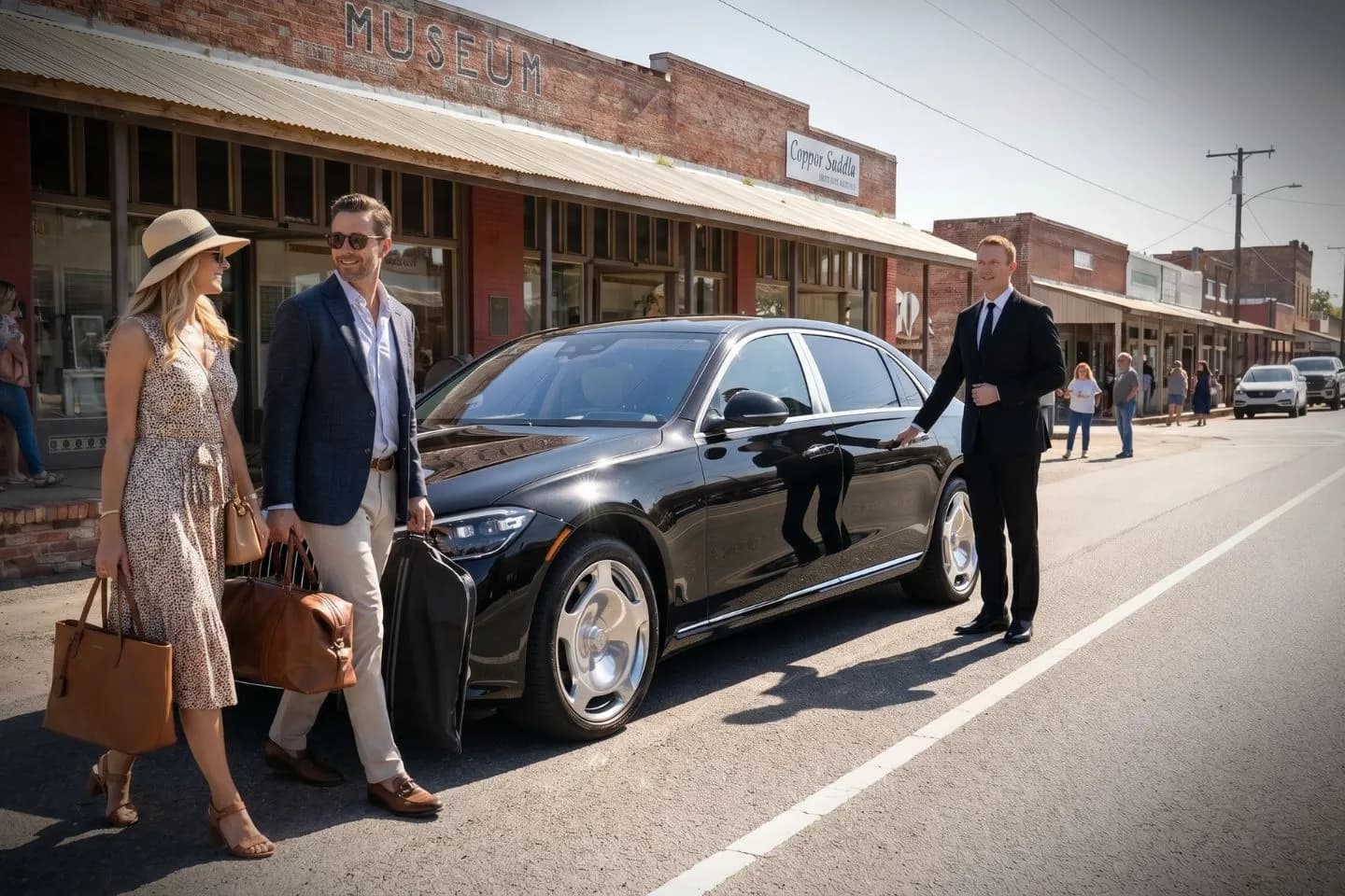 Baker, FL Car Service Premium chauffeur-driven SUV offering reliable executive car service in Baker, Florida.