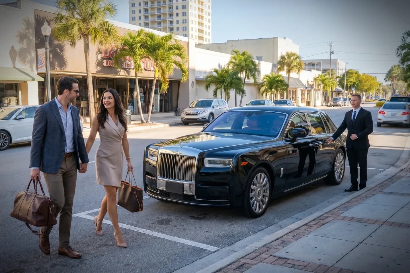 Hendry, FL Car Service Professional chauffeur offering executive car service in Hendry, FL