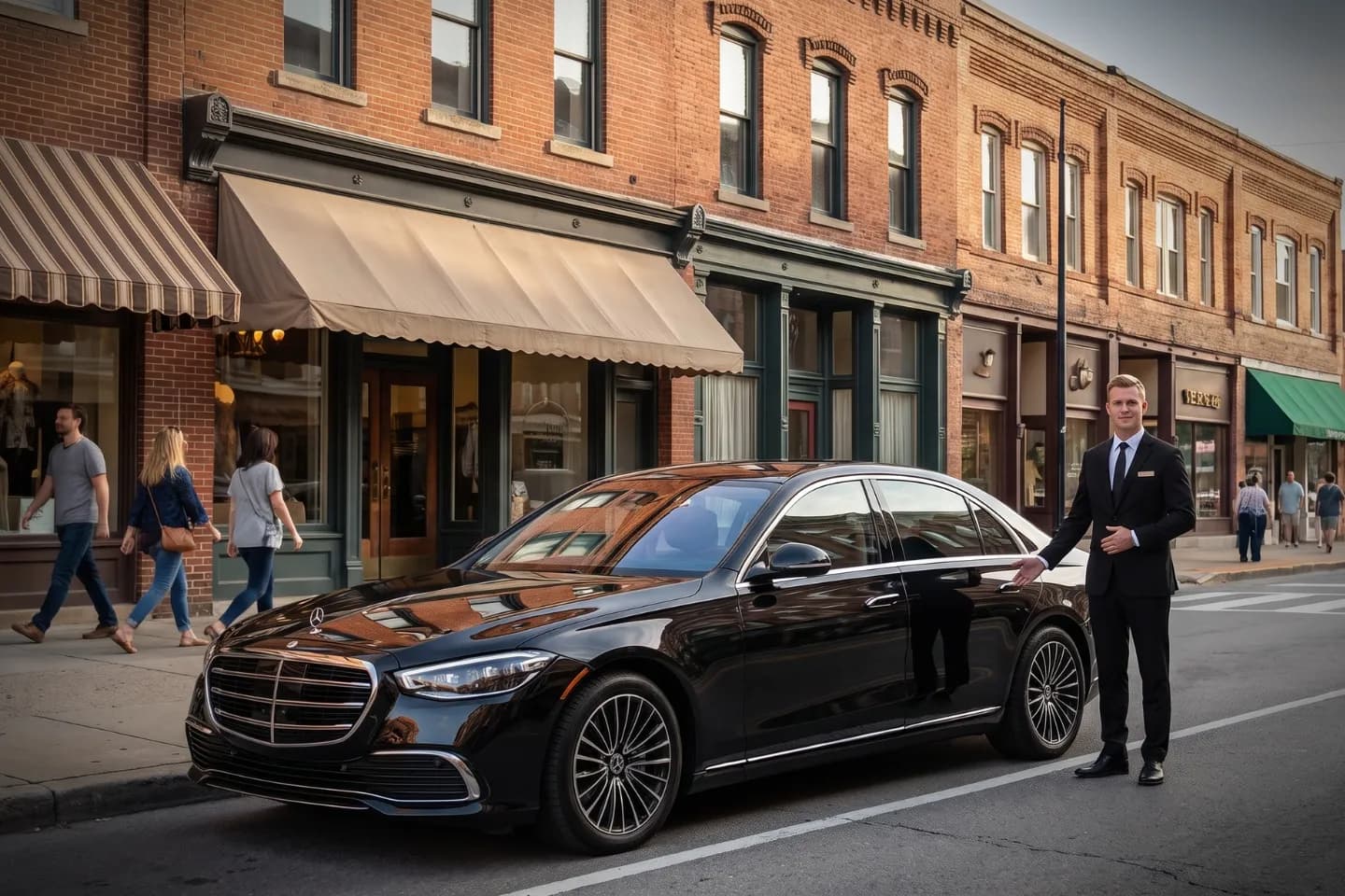 Car Service in Fayette, IL Professional chauffeur car service in Fayette, IL with luxury vehicles.