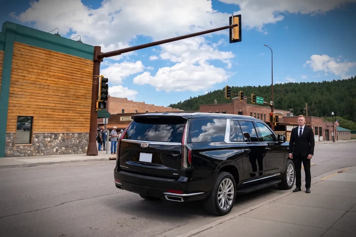 Car Service in Custer, CO Executive black car service in Custer, CO offering reliable, safe, and punctual transportation.