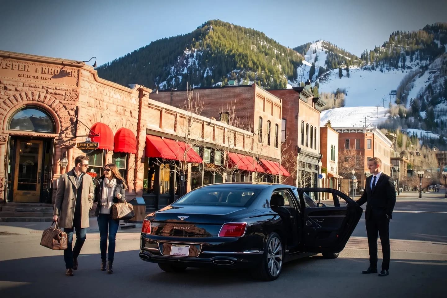 Car Service in Pitkin, CO Luxury Car Service in Pitkin, CO featuring comfortable vehicles and professional chauffeurs for special events.