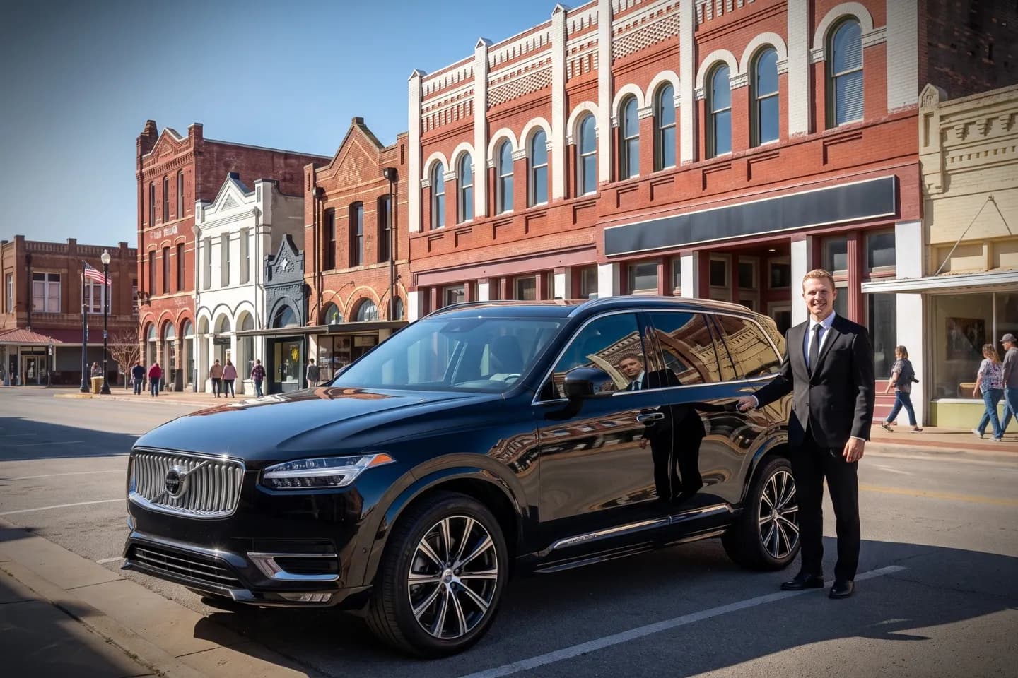 Car Service in Burnet, TX Professional car service vehicle providing comfortable rides in Burnet, Texas