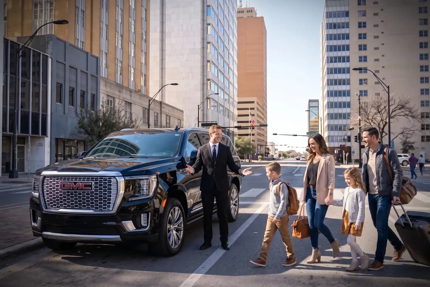 Car Service in Midland, TX Luxury Car Service in Midland, TX with professional chauffeur