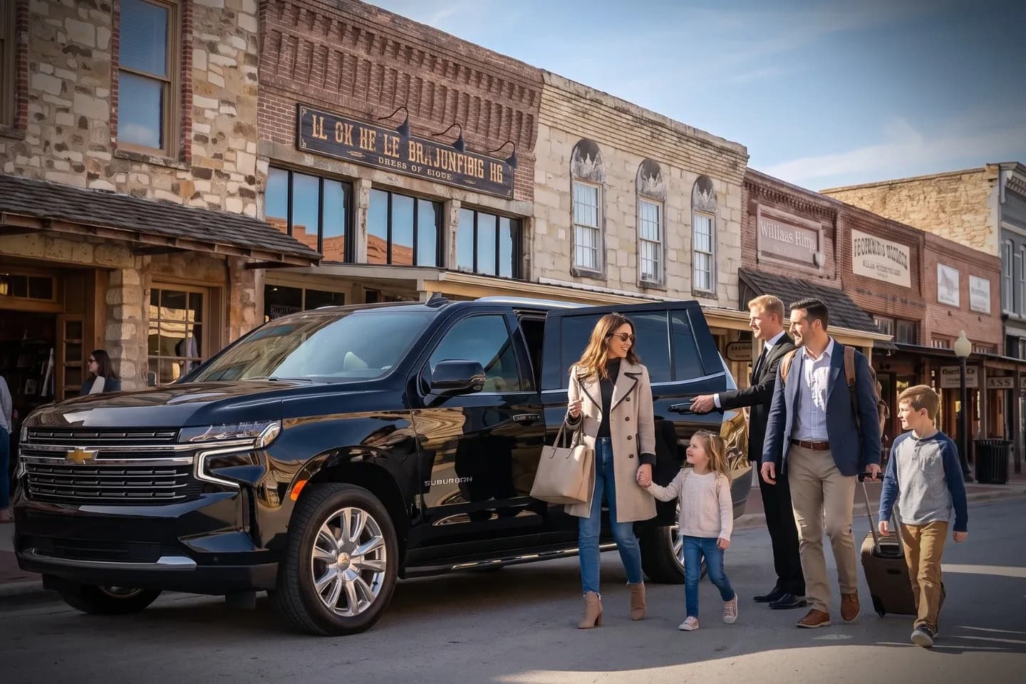 Car Service in Montague, TX Professional chauffeur providing car service in Montague, TX
