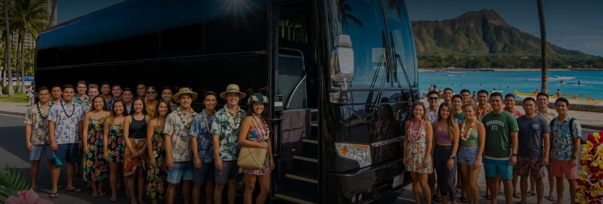 Hawaii Airport Charter Bus Rental Service Hawaii Airport Charter Bus Rental Service