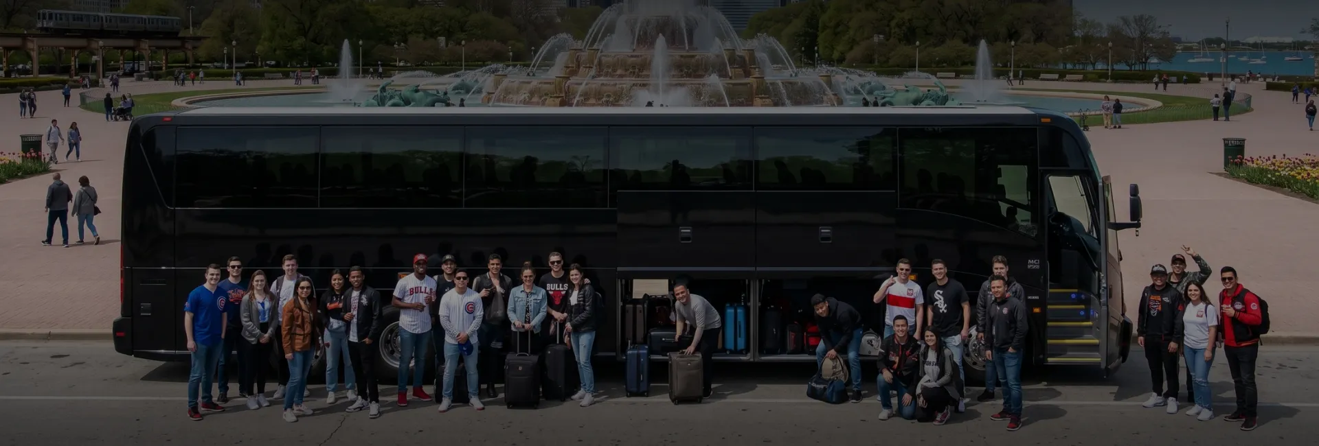 Illinois Airport Charter Bus Rental Service Illinois Airport Charter Bus Rental Service