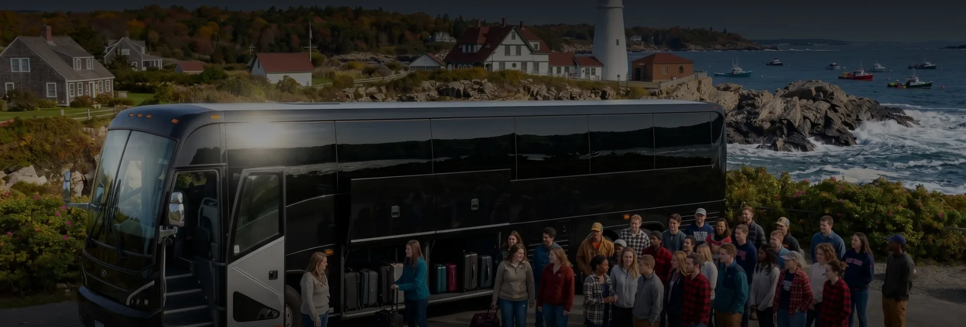 Maine Airport Charter Bus Rental Service Maine Airport Charter Bus Rental Service