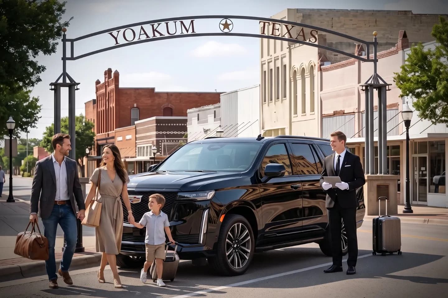 Car Service in Yoakum, TX Professional Car Service in Yoakum, TX with private chauffeur