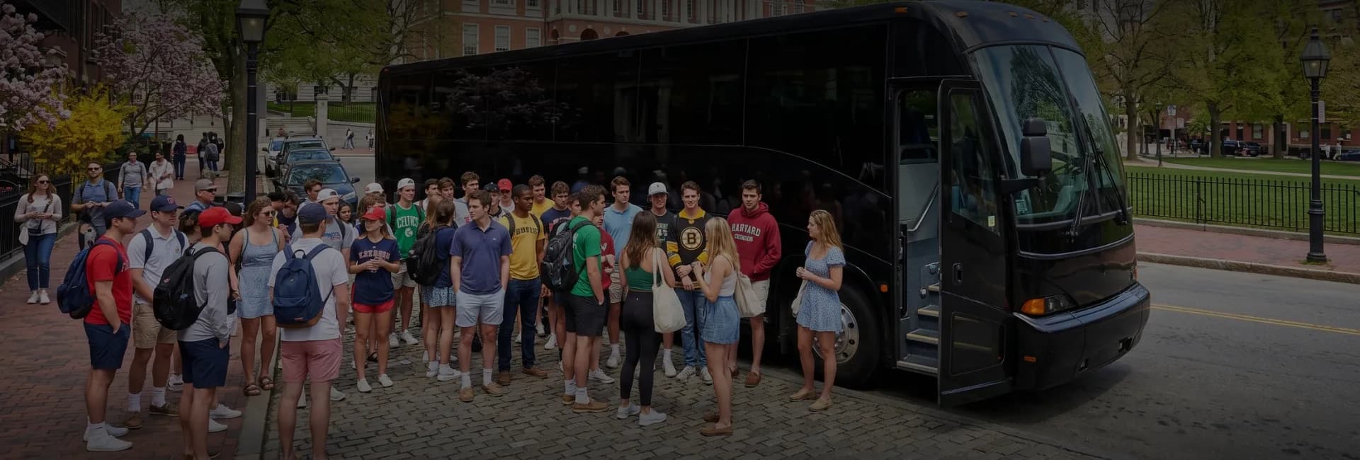 Massachusetts Airport Charter Bus Rental Service Massachusetts Airport Charter Bus Rental Service