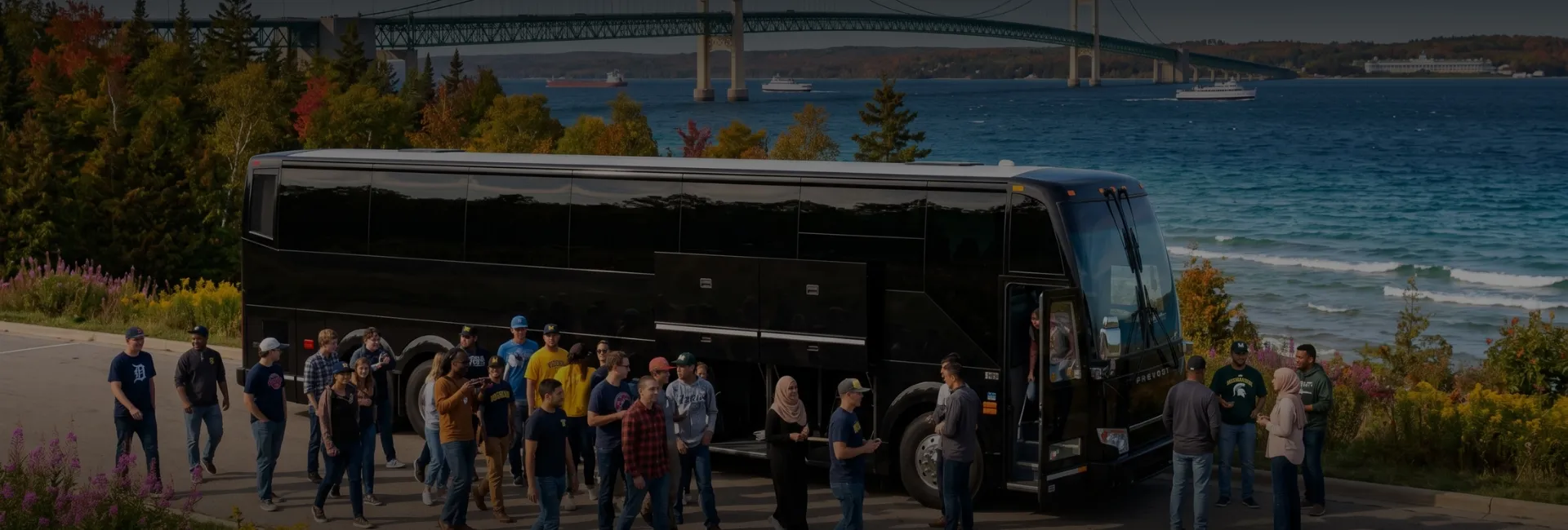 Michigan Airport Charter Bus Rental Service Michigan Airport Charter Bus Rental Service