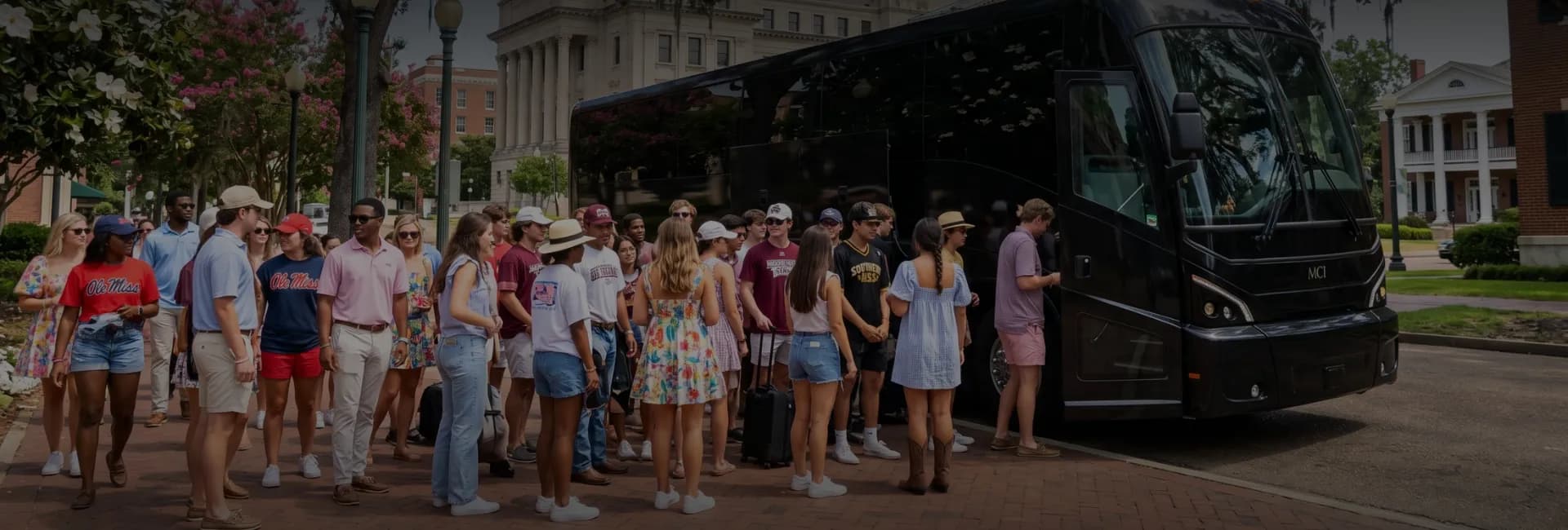 Mississippi Airport Charter Bus Rental Service Mississippi Airport Charter Bus Rental Service