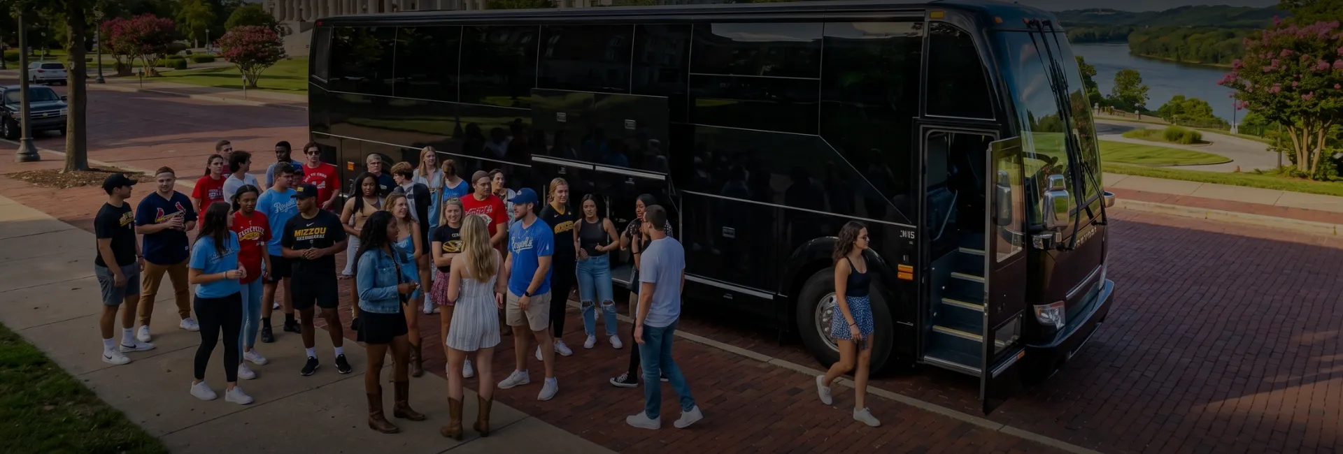 Missouri Airport Charter Bus Rental Service Missouri Airport Charter Bus Rental Service