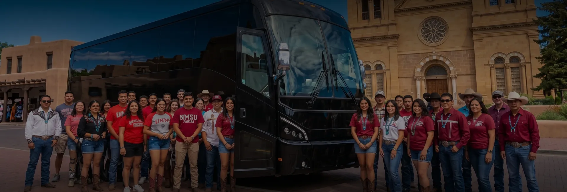 New Mexico Airport Charter Bus Rental Service New Mexico Airport Charter Bus Rental Service
