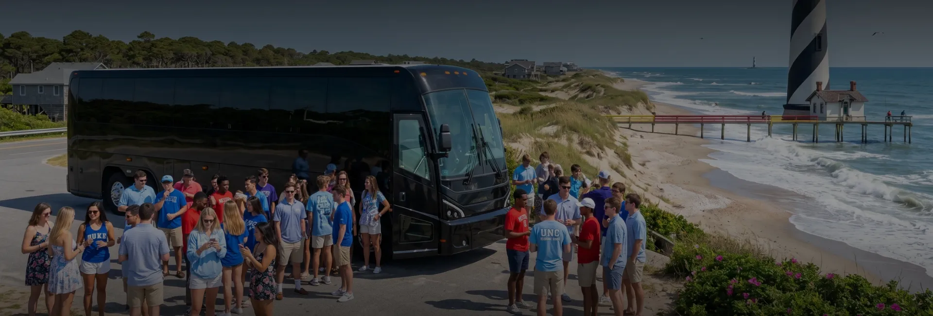 North Carolina Airport Charter Bus Rental Service North Carolina Airport Charter Bus Rental Service