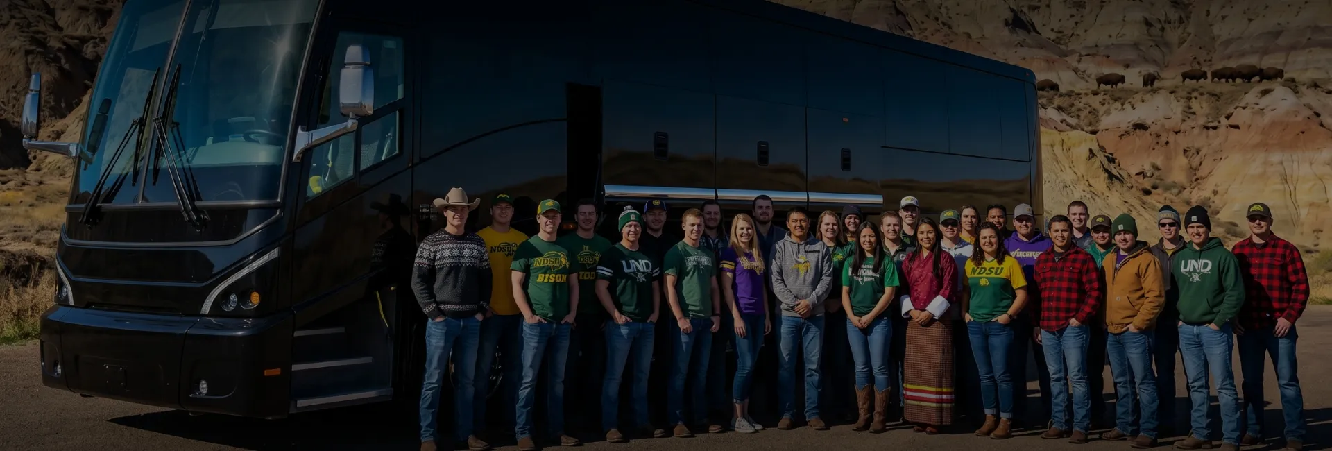 North Dakota Airport Charter Bus Rental Service North Dakota Airport Charter Bus Rental Service