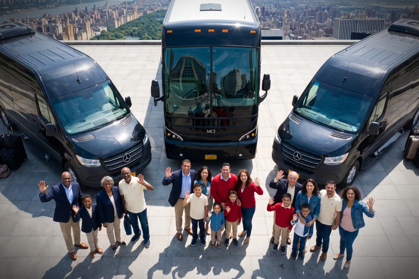 Corporate Group Shuttle Service Professional shuttle transportation for corporate groups