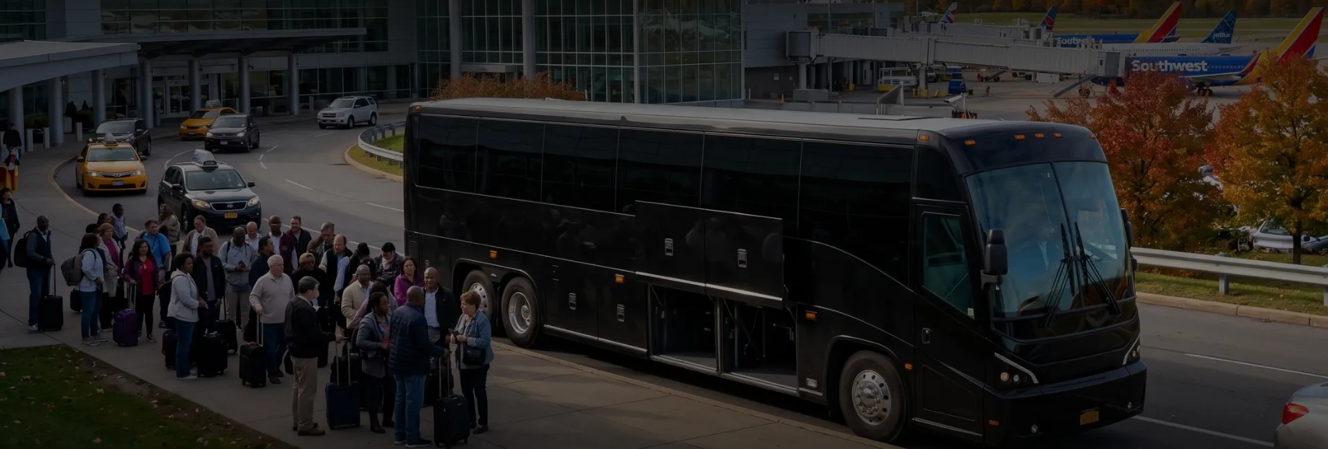Buffalo Niagara (BUF) Airport Charter Bus Rental Service Buffalo Niagara (BUF) Airport Charter Bus Rental Service