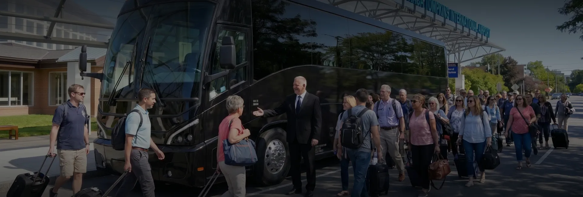 Ithaca Tompkins (ITH) Airport Charter Bus Rental Service Ithaca Tompkins (ITH) Airport Charter Bus Rental Service
