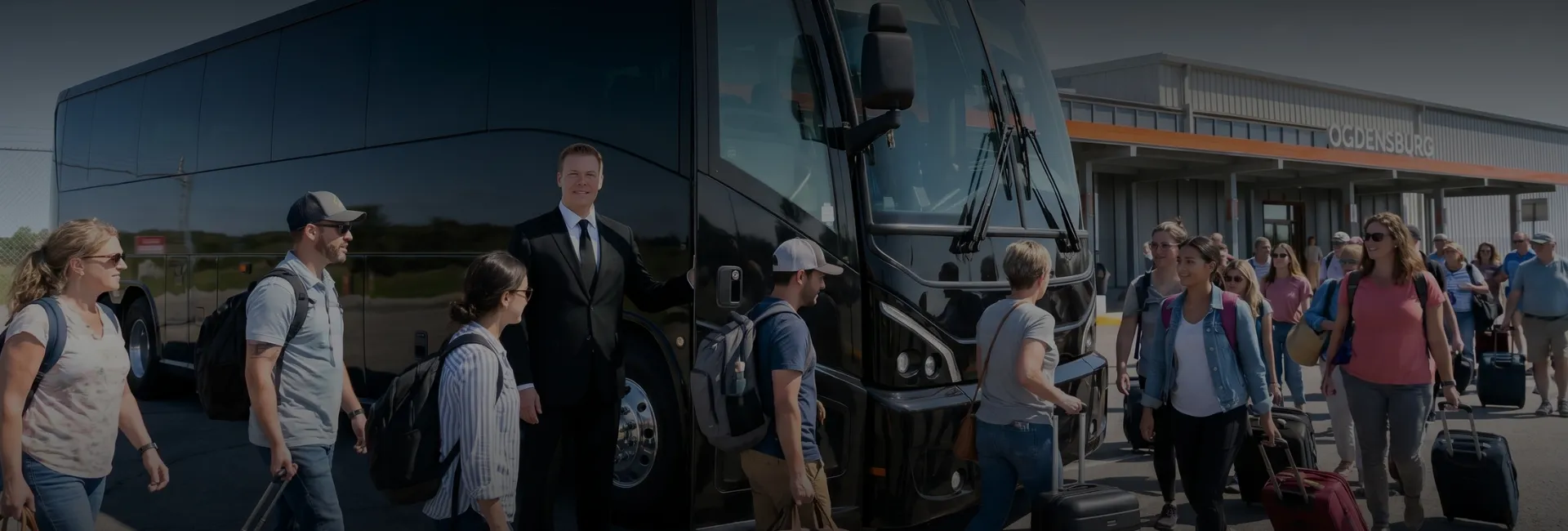 Ogdensburg (OGS) Airport Charter Bus Rental Service Ogdensburg (OGS) Airport Charter Bus Rental Service