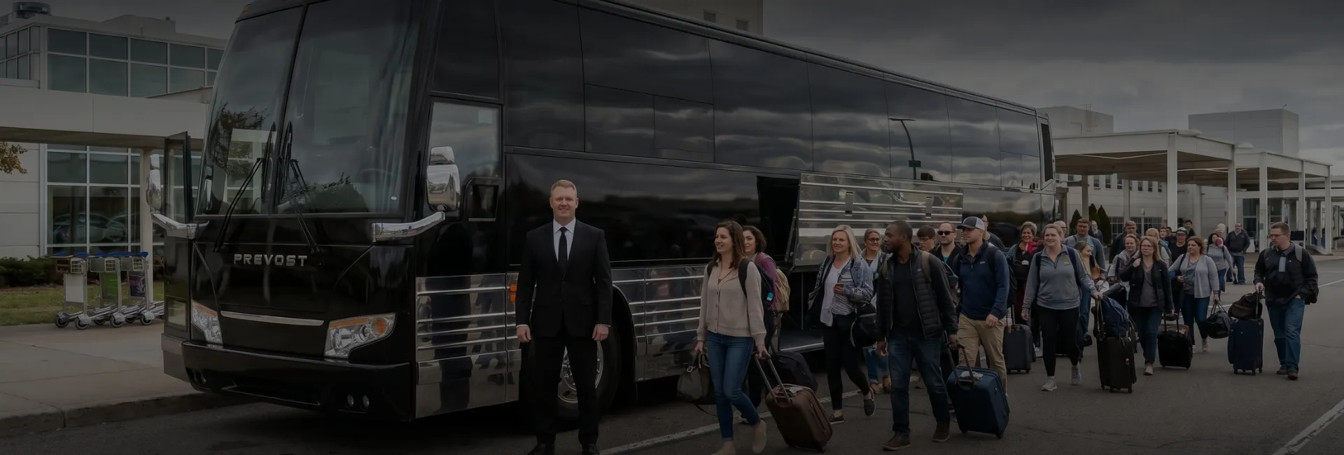 Greater Binghamton (BGM) Airport Charter Bus Rental Service Greater Binghamton (BGM) Airport Charter Bus Rental Service