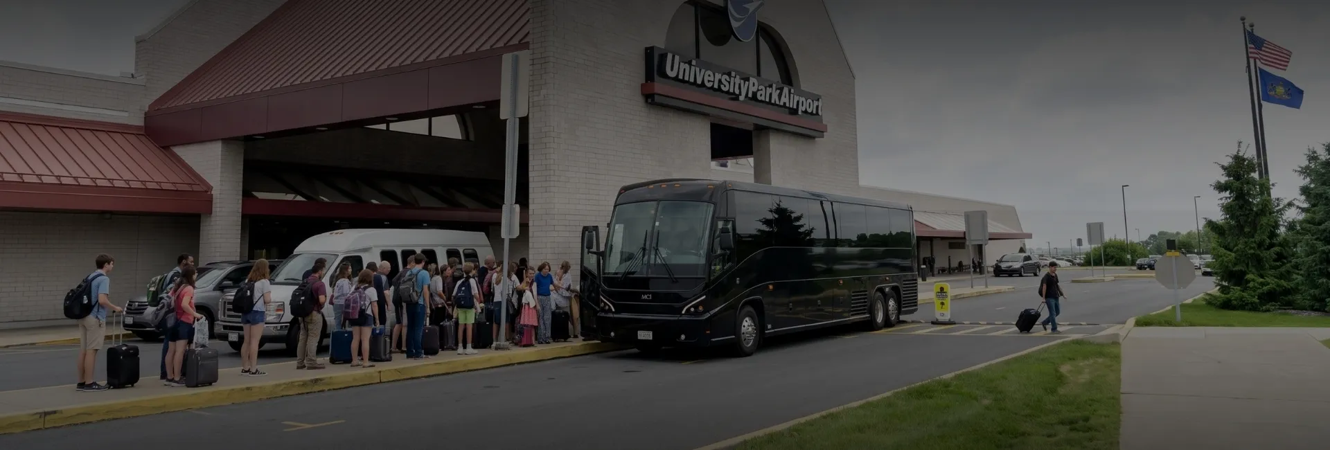 University Park (SCE) Airport Charter Bus Rental Service University Park (SCE) Airport Charter Bus Rental Service