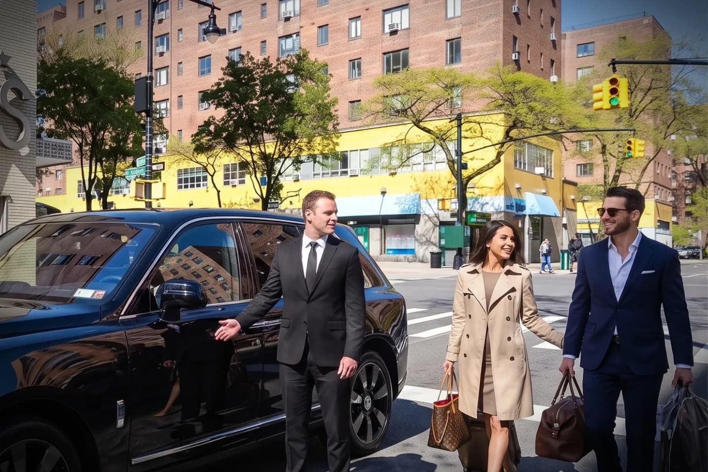 Car Service in Parkchester, Bronx, NY Comfortable leather interior of a private car serving Parkchester, Bronx riders