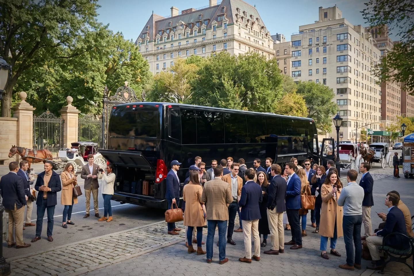 Manhattan, NY Charter Bus Rental Service Manhattan, NY Charter Bus Rental Service