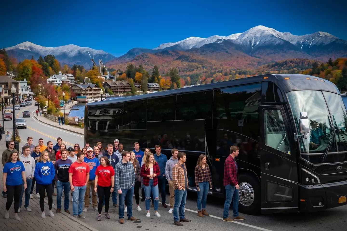 Essex, NY Charter Bus Rental Service Essex, NY Charter Bus Rental Service