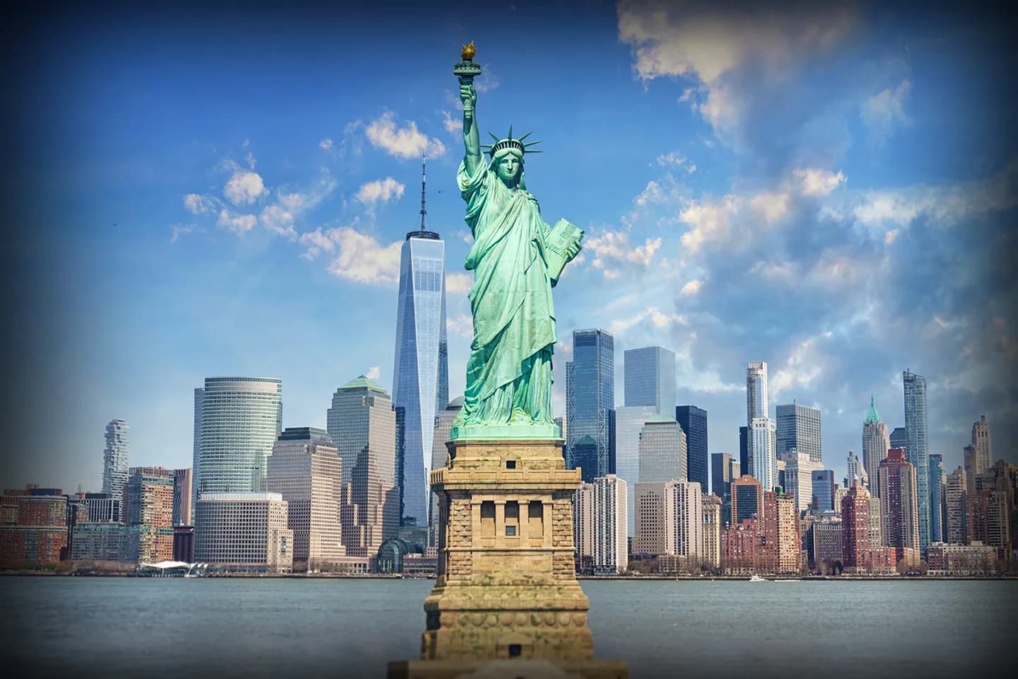 New York car service providing airport pickup with luxury black SUV