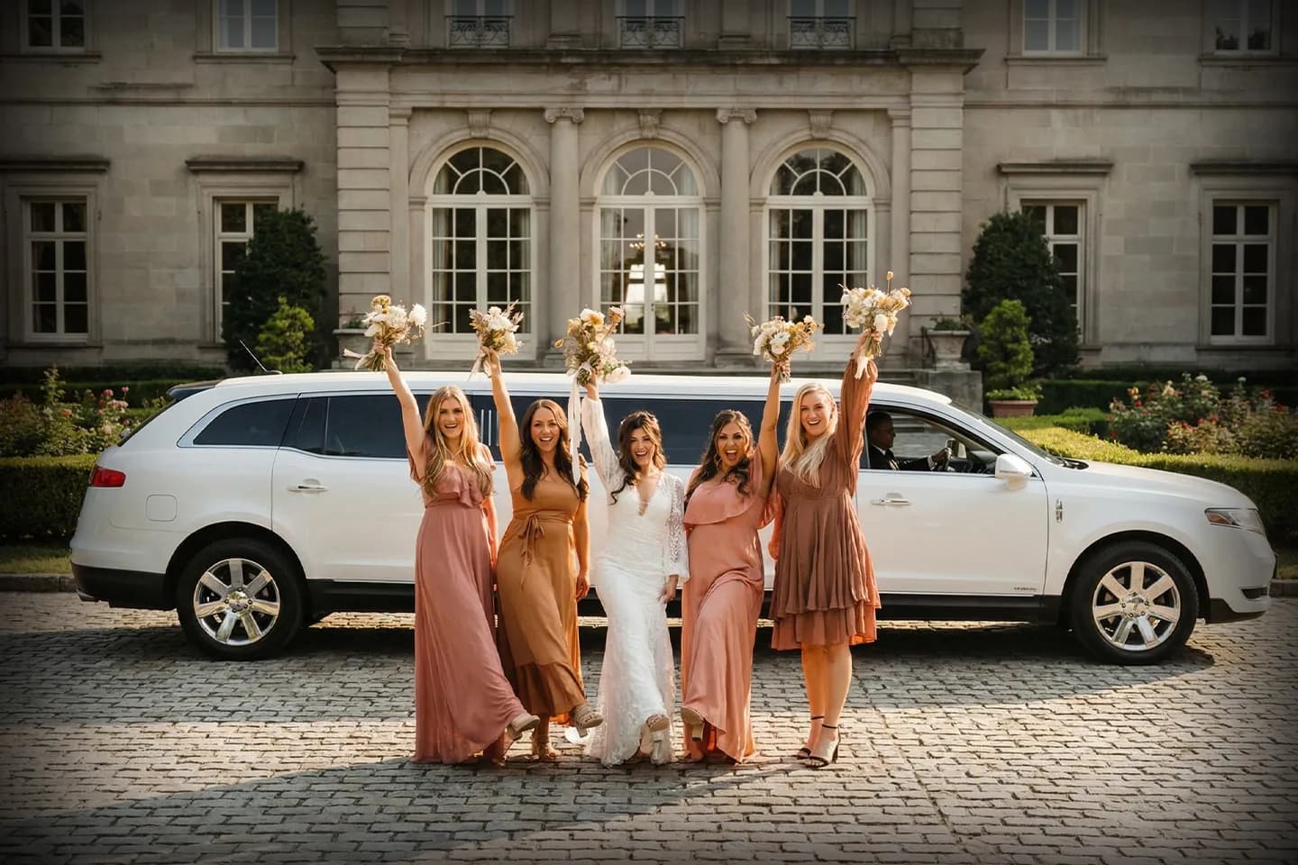 Luxury SUV and limo service for weddings in Bronx, New York