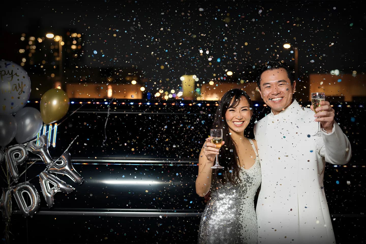 NYC Birthday Party Limo & SUV Service | VIP Celebration Ride
