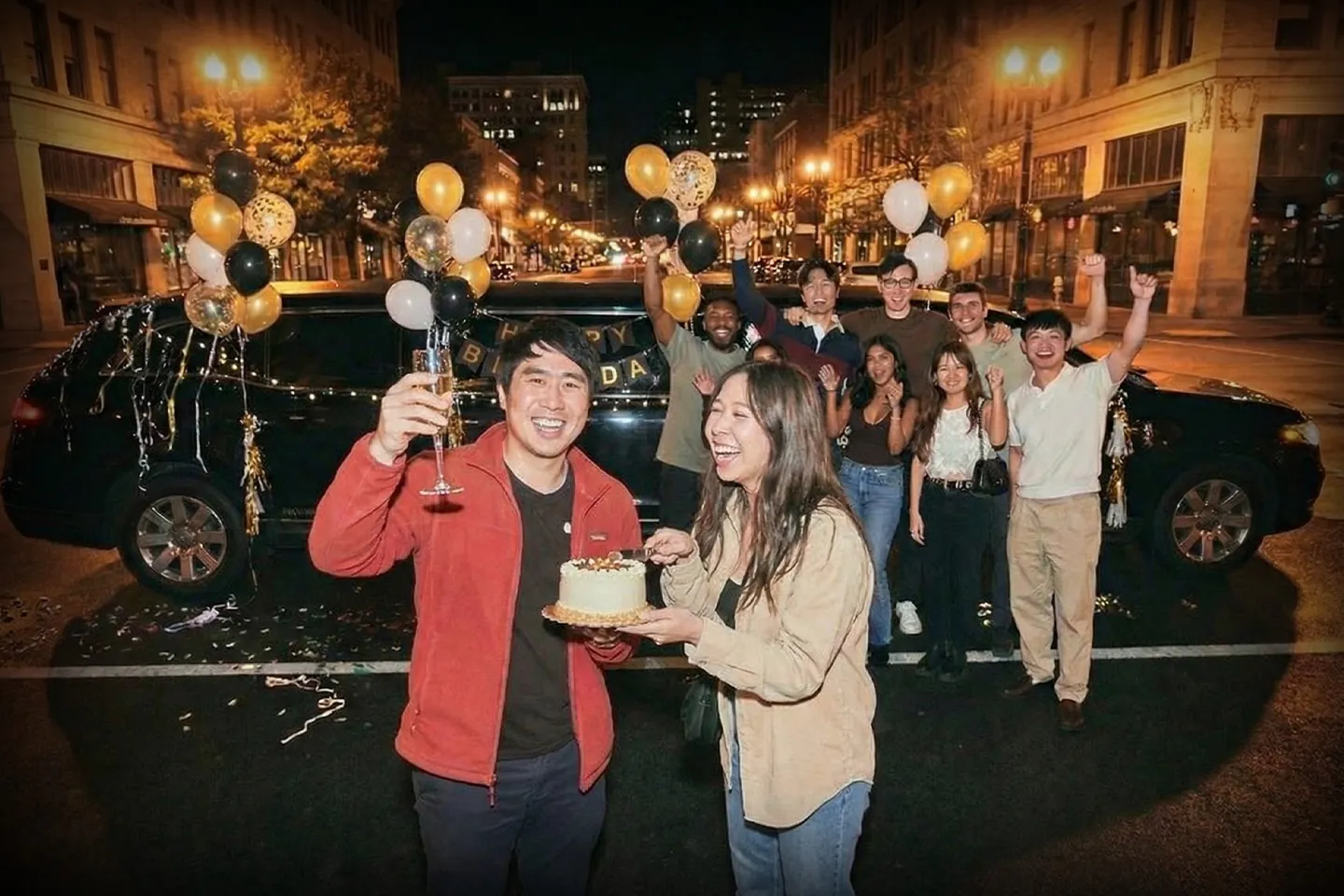 Stretch limousine for birthday party in Bronx, NY with chauffeur service