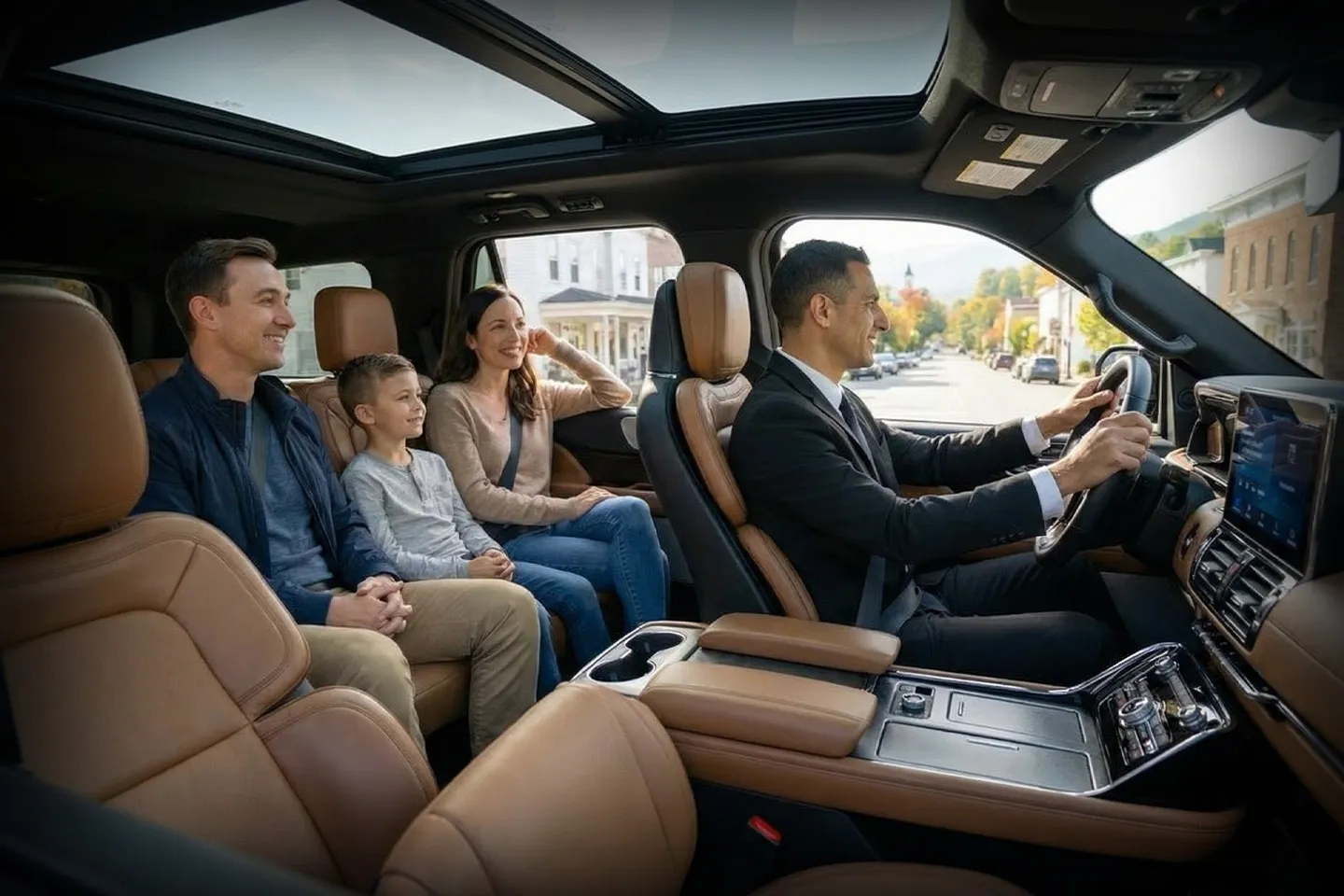 Luxury sedan for Clinton car service in Clinton, NY