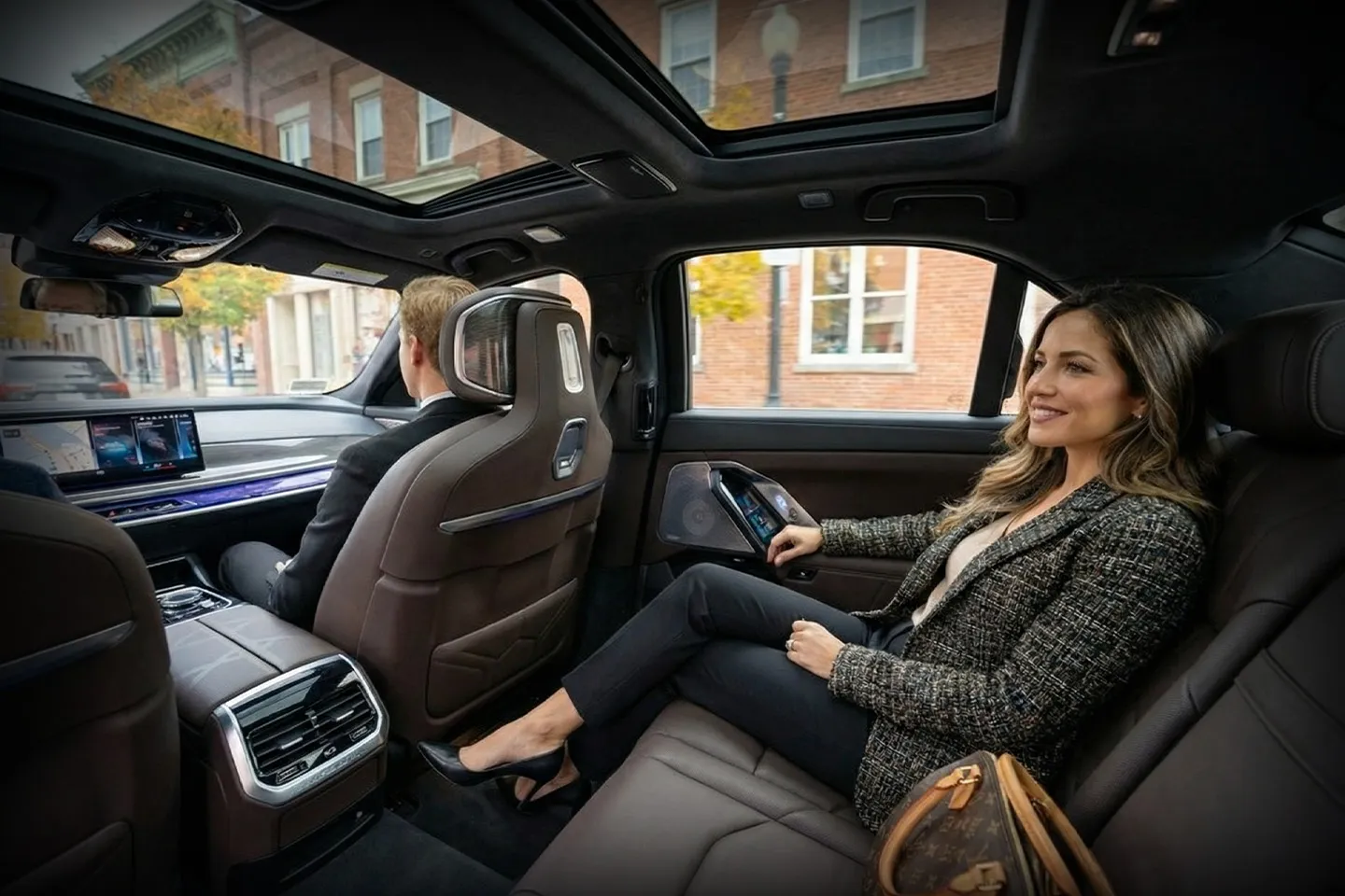 Professional chauffeur providing Cortland Car Service