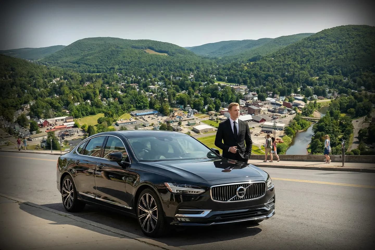 Airport transfer vehicle by Delaware Car Service