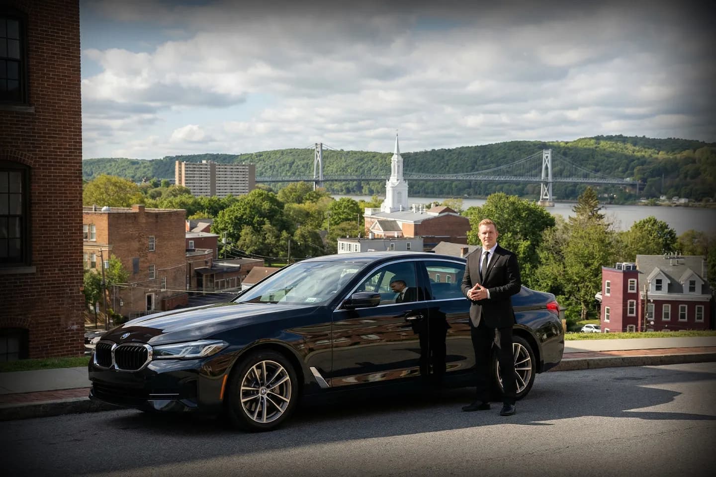 Premium black car from Dutchess Car Service