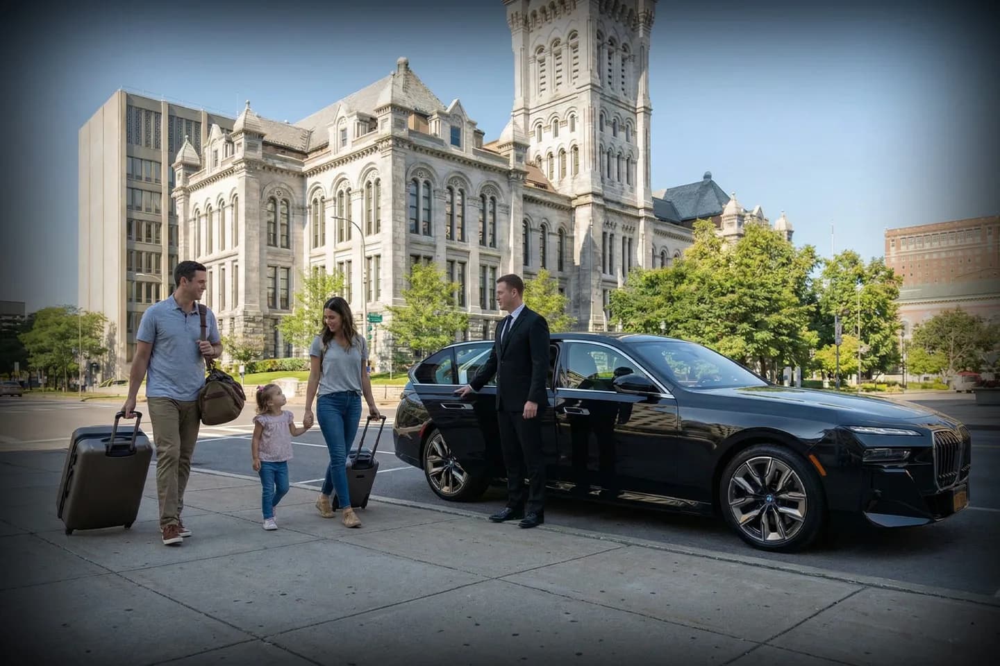 Executive SUV from Erie car service fleet